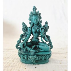 Tara verte - Statuette en résine