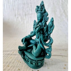 Tara verte - Statuette en résine