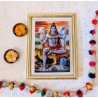 Carte lenticulaire 3D Seigneur Shiva (format carte postale) — Méditation, force intérieure & transformation