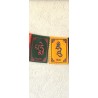 Mini drapeaux velours — Drapeaux tibétains Mantra Om Mani Padme Hum