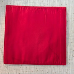 Tapis d'autel tibétain en brocart de soie — Double Dorje & symboles auspicieux (Ashtamangala)